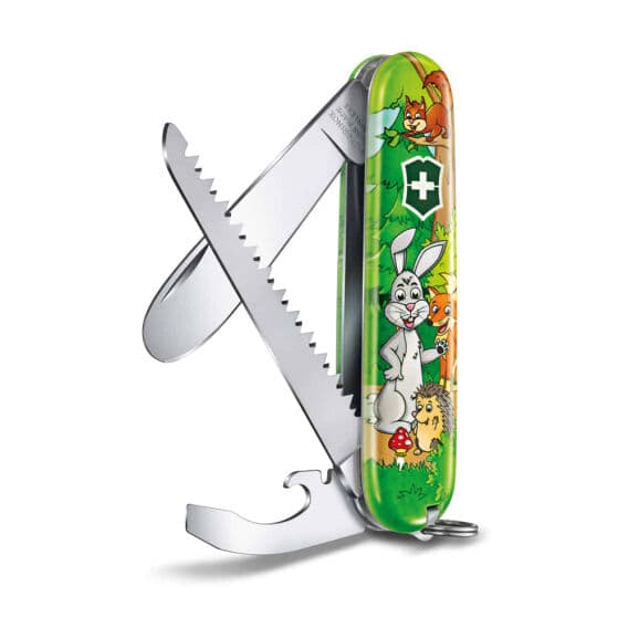 Victorinox 0.2373.E2 My First Victorinox Tavşan Desenli Çakı ve Boyama Kitabı