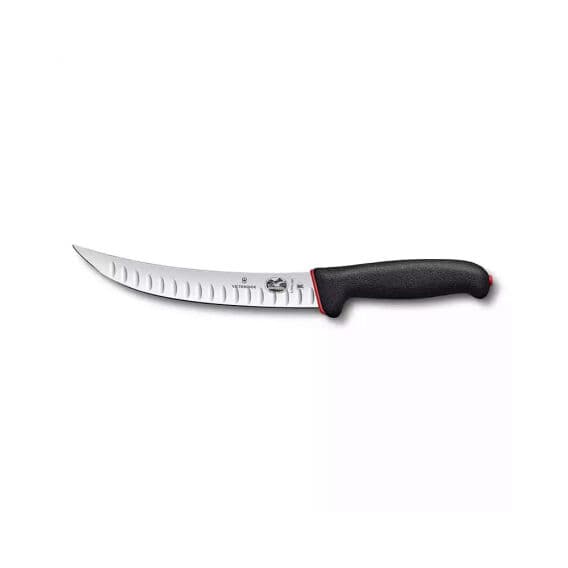 Victorinox 5.7223.20D 20cm Siyah Kavisli Kasap Bıçağı, Kaydırmaz Sap