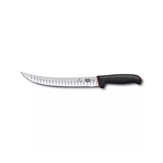 Victorinox 5.7223.25D 25cm Siyah Kavisli Kasap Bıçağı, Kaydırmaz Sap
