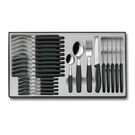 Victorinox 6.7833.24 Siyah Masa Seti, 24 Parça