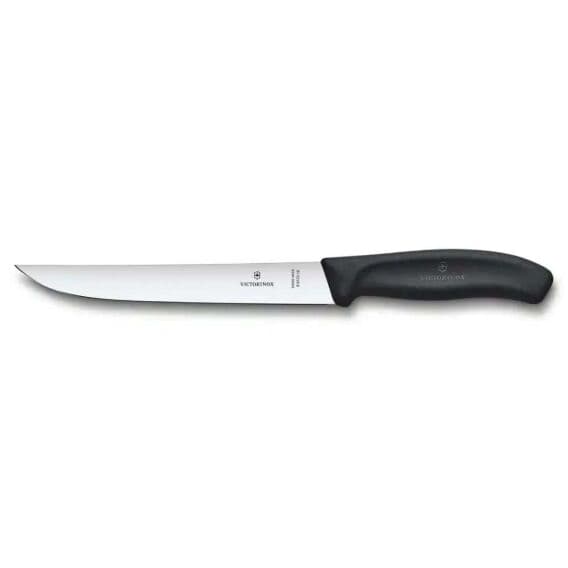 Victorinox 6.8103.18B 18cm Siyah Doğrama Bıçağı, Blisterli Paket
