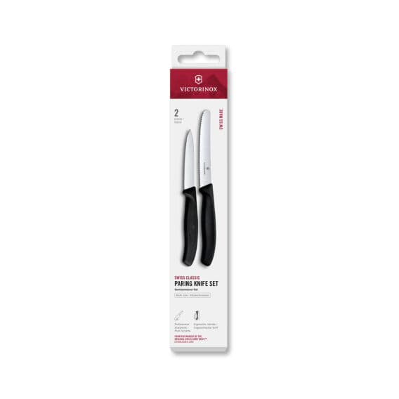 Victorinox 6.7113.2 Swiss Classic 2li Bıçak Set, Siyah