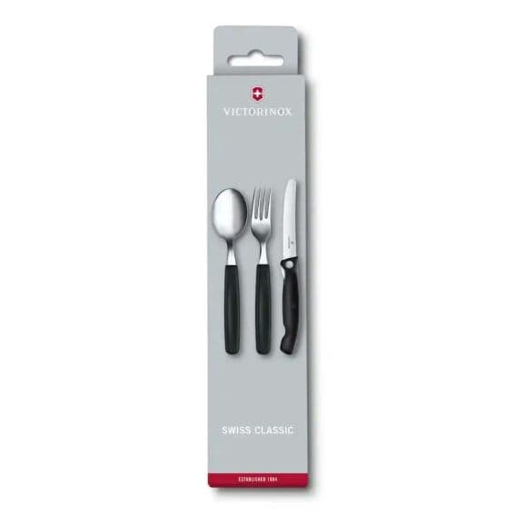 Victorinox 6.7192.F3 Siyah Masa Seti, 3 Parça