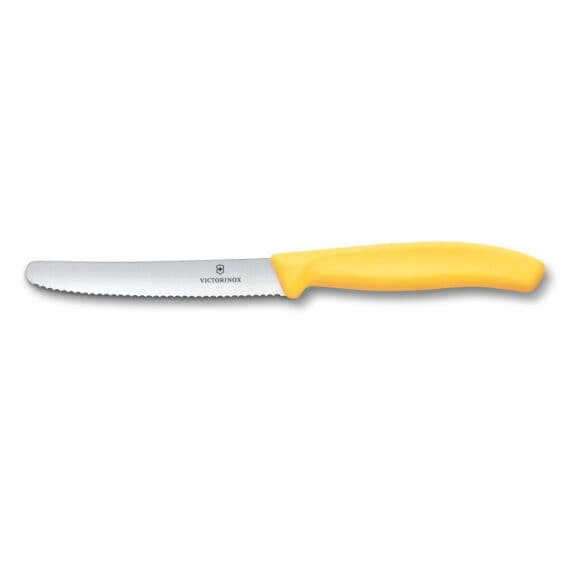 Victorinox 6.7838.C1 Swiss Classic 11cm Tırtıklı Domates Bıçağı, Sarı