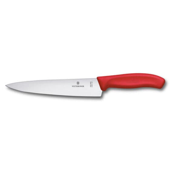 Victorinox 6.8001.19C1B 19cm Düz Şef Bıçağı, Kırmızı, Blisterli