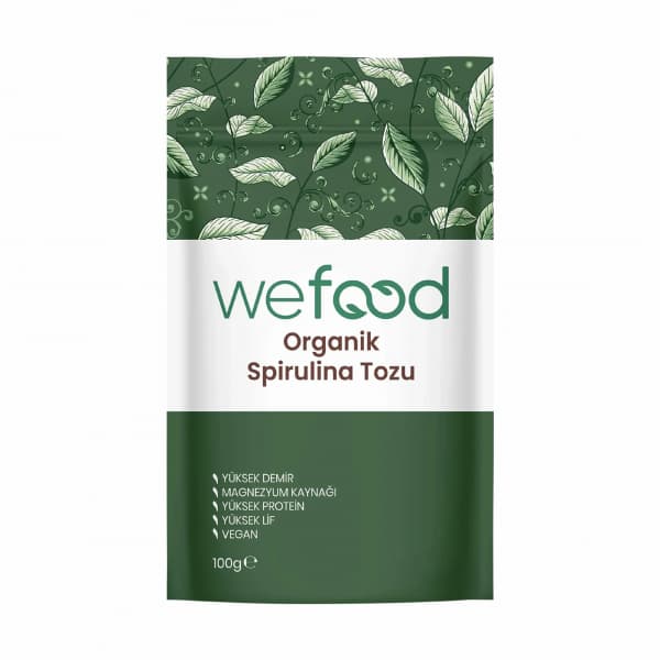 Wefood Organik Spirulina Tozu 100 gr