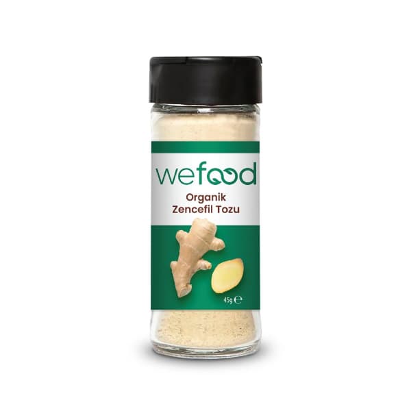 Wefood Organik Zencefil Tozu 65 gr
