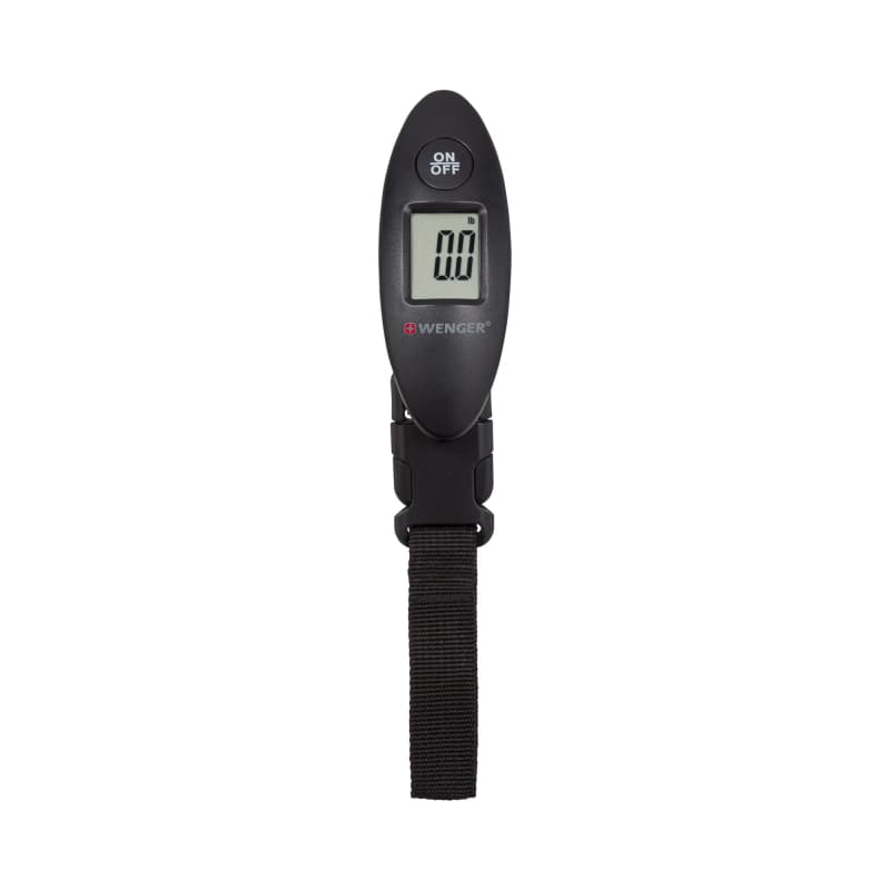 Wenger 611883 Mini Dijital Bavul Tartısı, Siyah