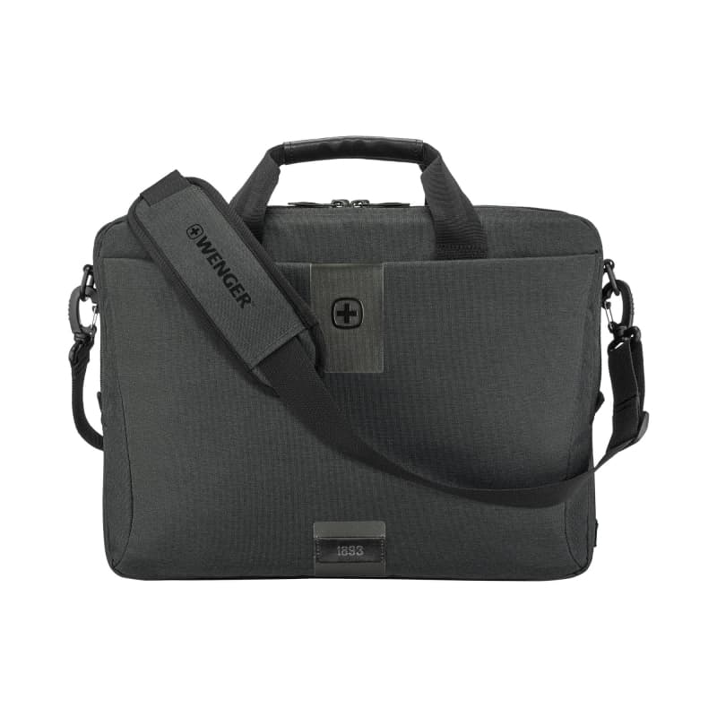 Wenger 612263 Mx Eco 16" Evrak Çantası, Koyu Gri