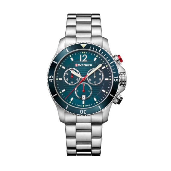 Wenger 01.0643.115 Seaforce Chrono Quartz Erkek Kol Saati