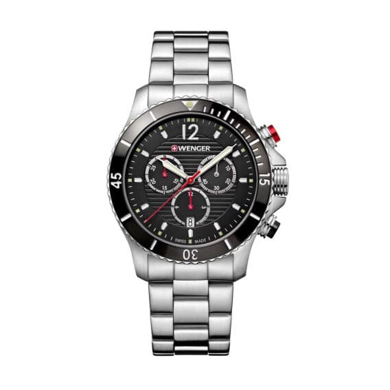 Wenger 01.0643.109 Seaforce Chrono Quartz Erkek Kol Saati