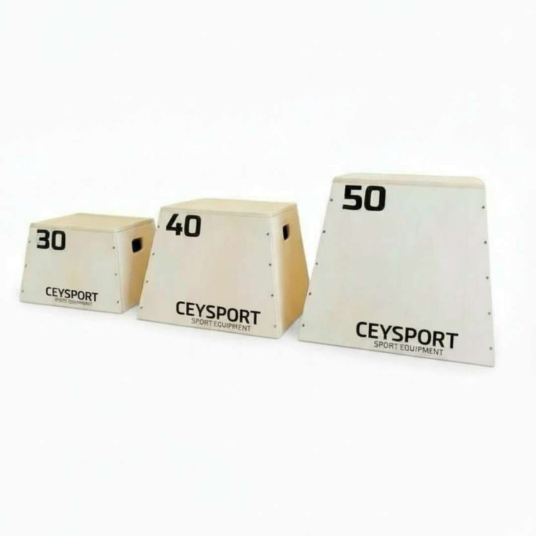 Wood Plyo Sıçrama Kutusu 30-40-50 cm SET