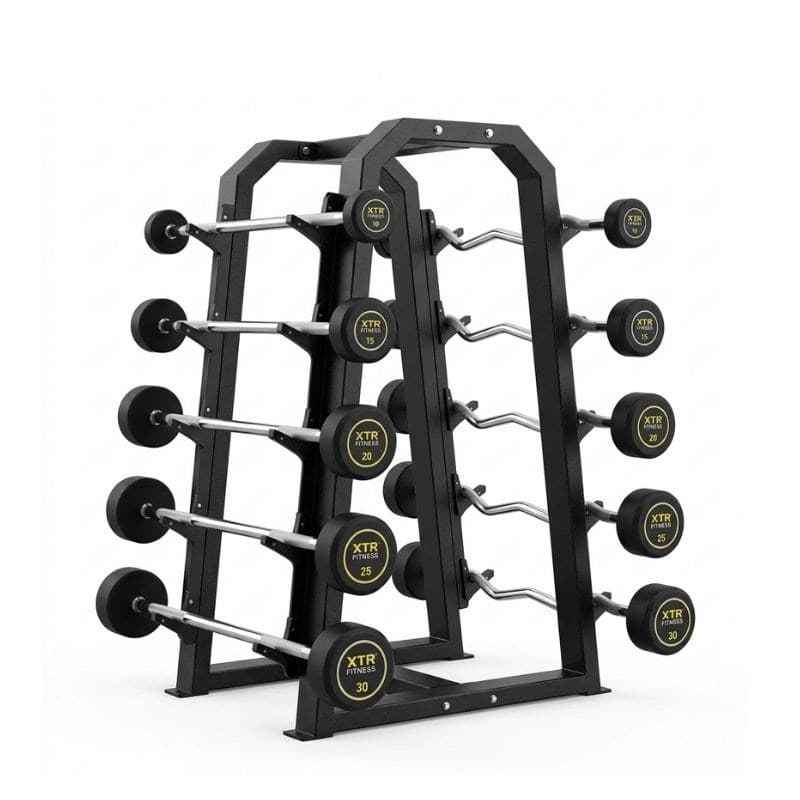 XTR Fitness Barbell Rack Standı Komple Set