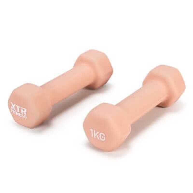XTR Fitness Vinyl Neoprene Dambıl 1 Kg X 2 Adet