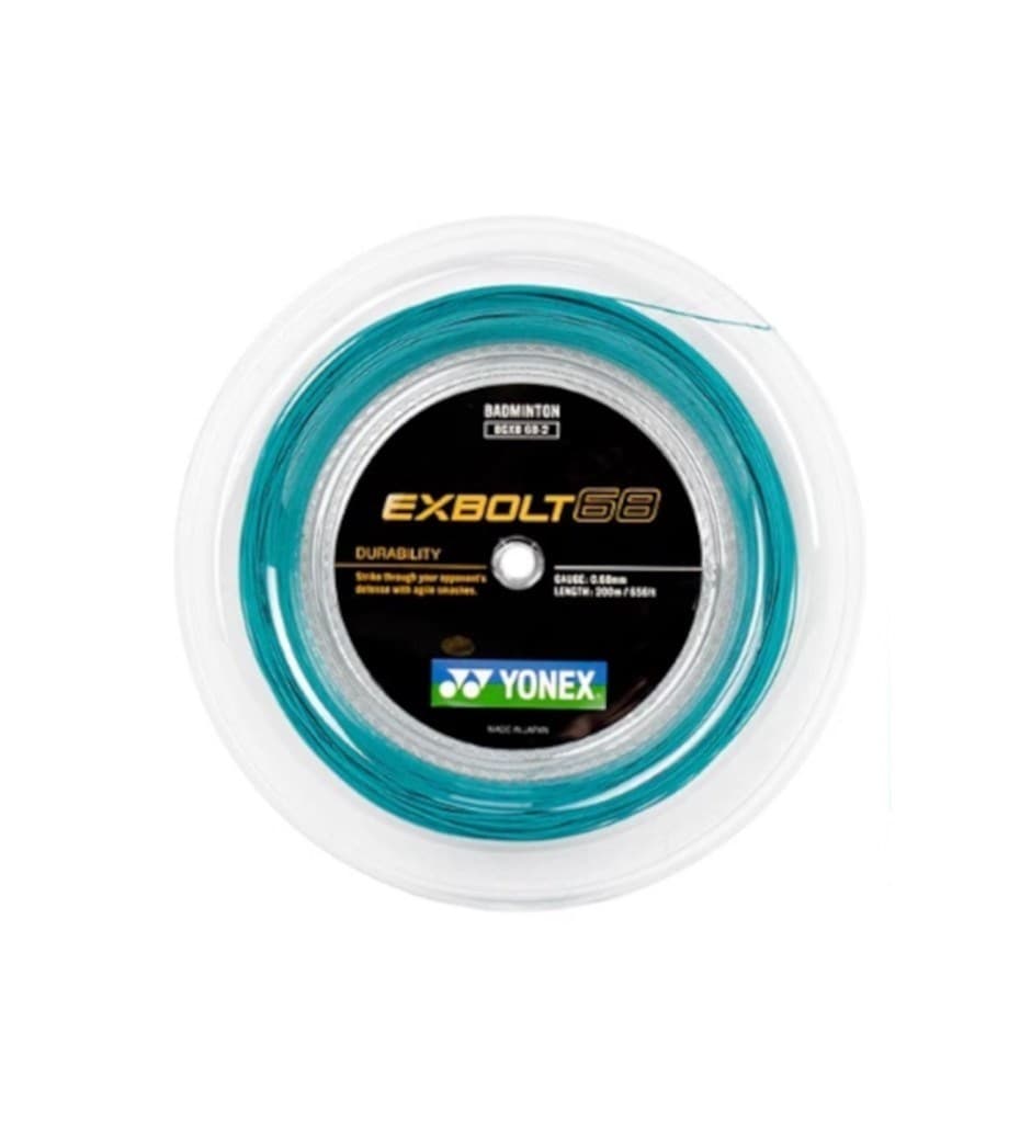 Yonex - Exbolt 68 - 0.68 - 200 M - Turkuaz - Badminton Kordajı