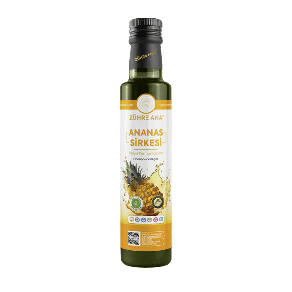Zühre Ana Ananas Sirkesi Doğal Fermantasyon 500 ml
