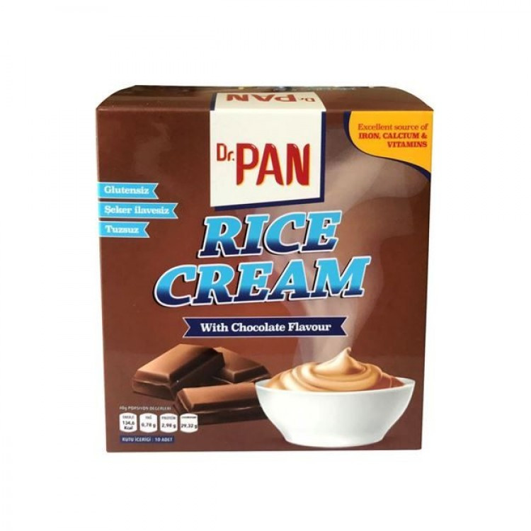 Dr.Pan Çikolatalı Rice Cream (400g -10 şase)