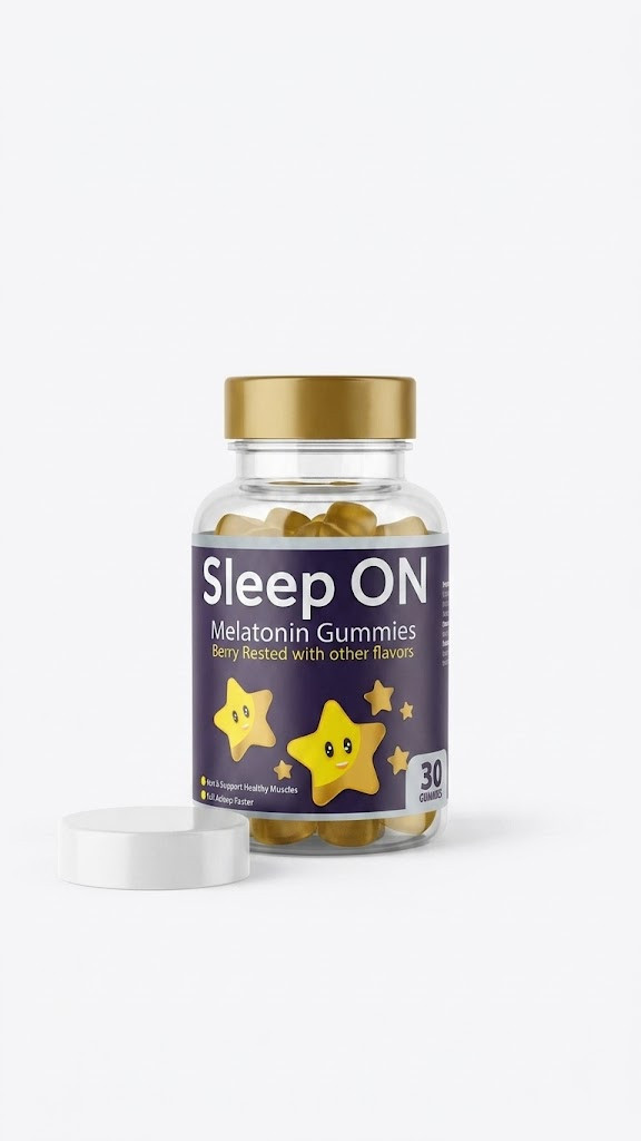 Sleep ON Melatonin Gummies 30 Gummies