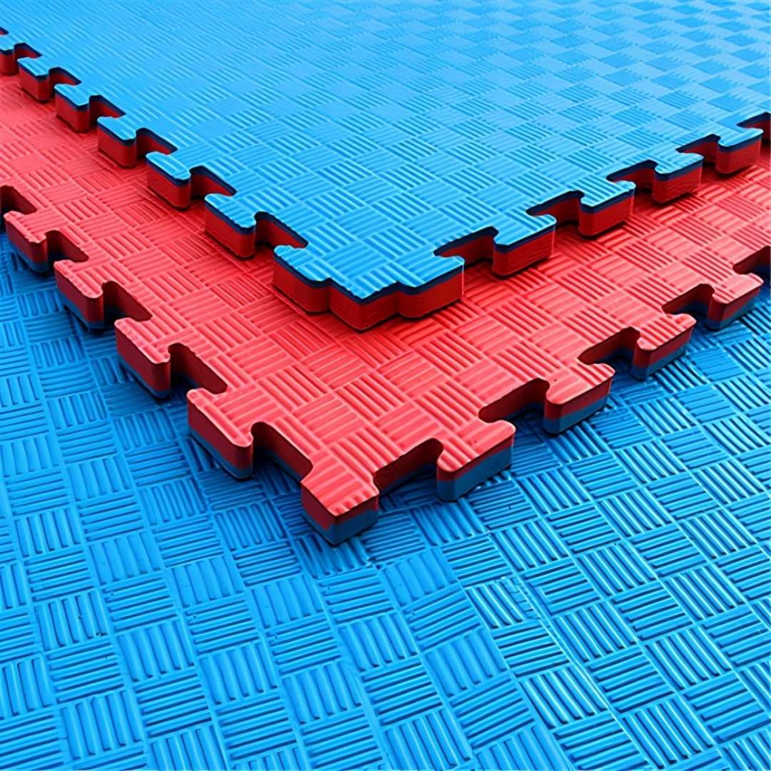 10 Adet Tatami Minderi 100x100 cm 26 mm KIRMIZI - MAVİ - 2