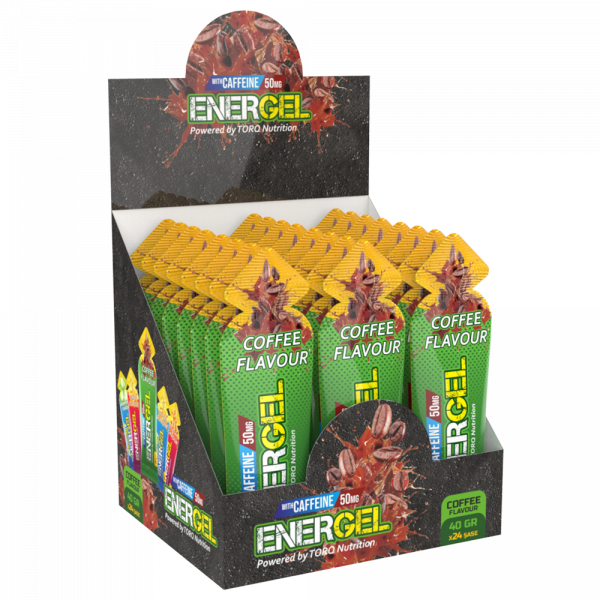Energel Caffeine - Enerji Ve Performans Jeli 40 G Kahve 24 Adet