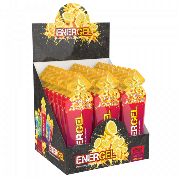 Energel - Enerji Ve Performans Jeli 40 G Limon 24 Adet
