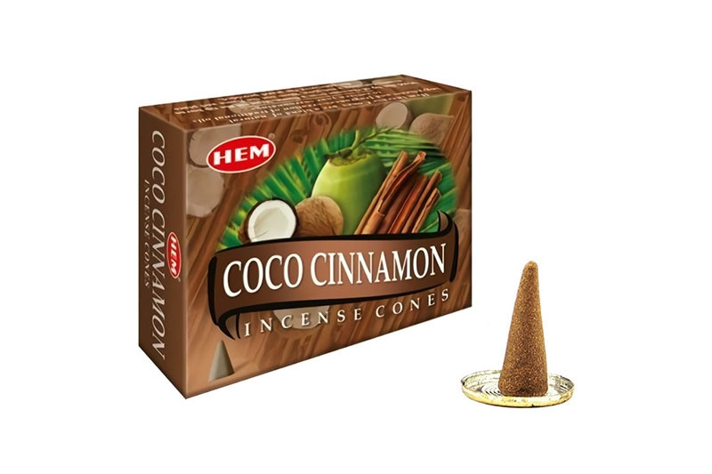 Coco Cinnamon Cones Incense