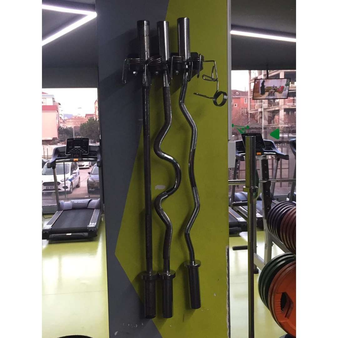 3’lü Duvara Monte Bar Askısı - 2