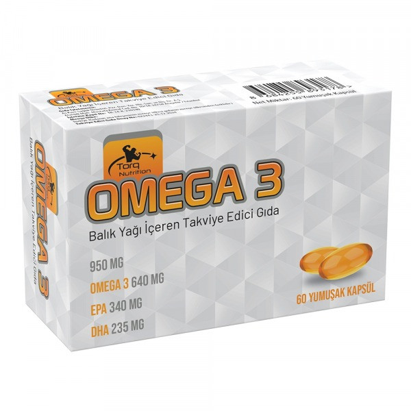 Torq Nutrition Omega - 3 60 Yumuşak Kapsül
