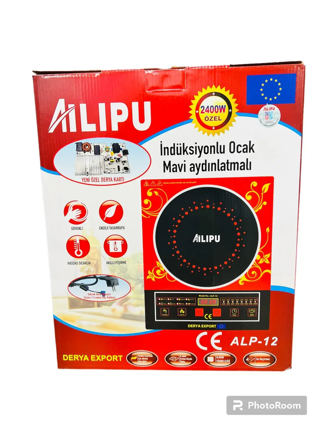 Ailipu Dokunmatik Tek Göz Elektrikli İndüksiyon Ocak Isıtıcı - 3