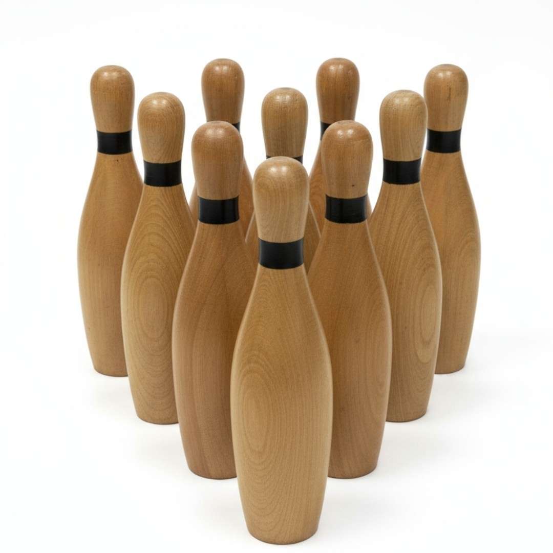 Aktivite Oyunlar Bowling Ahşap Set