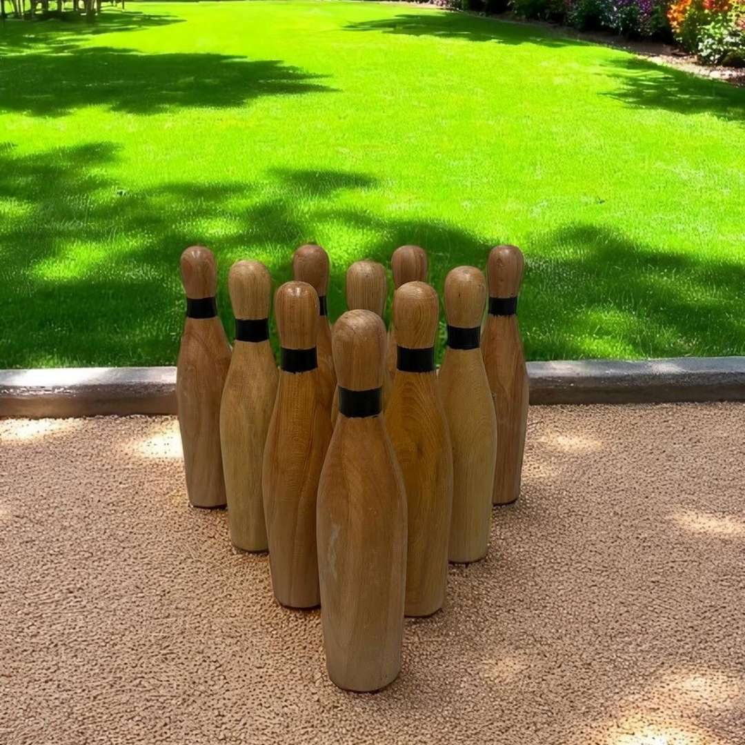 Aktivite Oyunlar Bowling Ahşap Set - 2