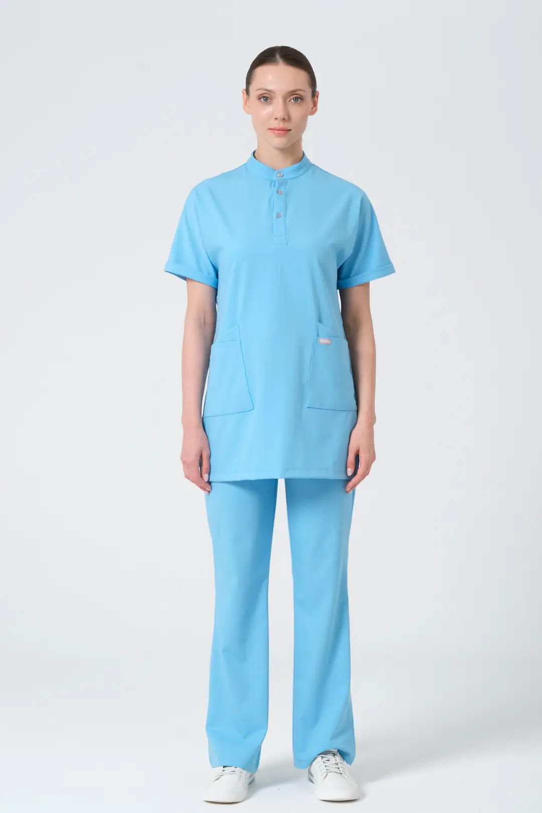 ALASKA BLUE - DOKTOR & DİŞ HEİKİMİ TESETTÜR ÜST ÜNİFORMA (ELIT) - 6