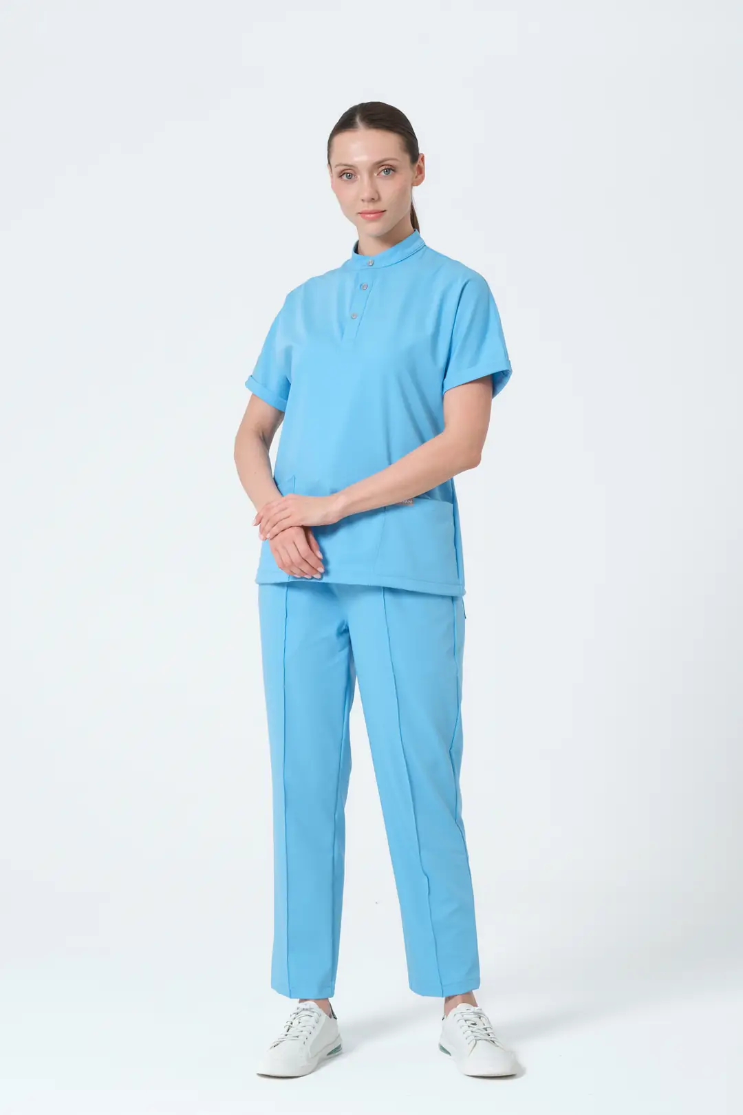 ALASKA BLUE - DOKTOR & DİŞ HEKİMİ ALT ÜNİFORMA (ELITE) - 3