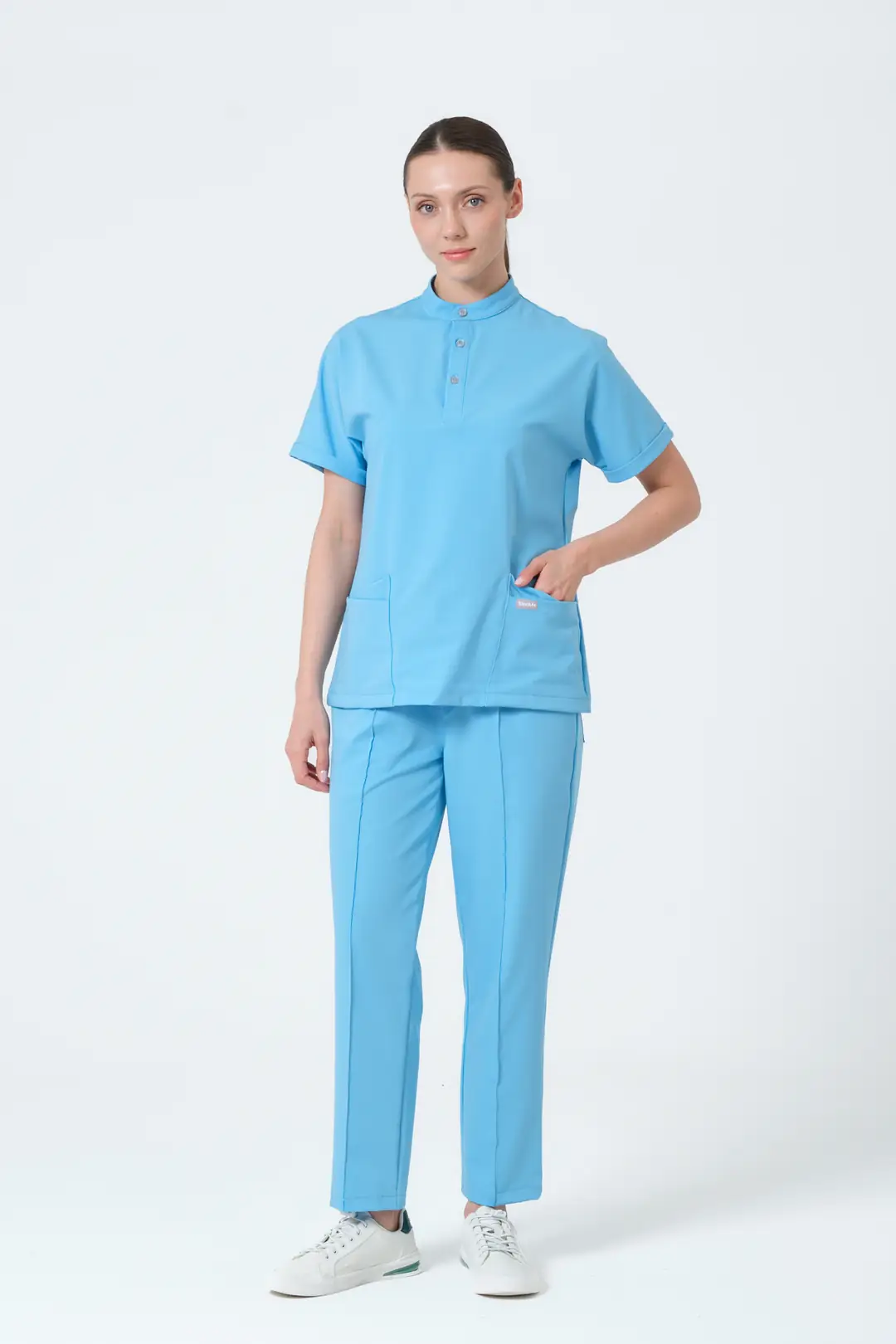 ALASKA BLUE - DOKTOR & DİŞ HEKİMİ ÜST ÜNİFORMA ( ELIT) - 3