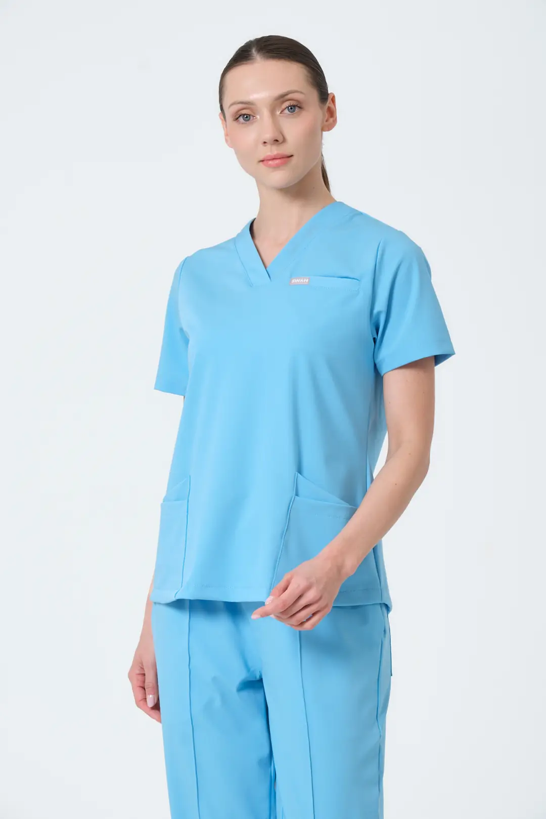 ALASKA BLUE - DOKTOR & DİŞ HEKİMİ ÜST ÜNİFORMA (ELITE)
