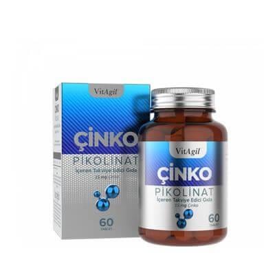 Allergo Vitagil Çinko Pikolinat 60 Tablet