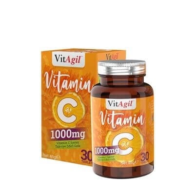 Allergo VitAgil Vitamin C 1000 mg 30 Tablet