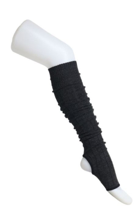 Amy Diz Üstü Yoga ve Pilates Çorabı Antrasit - 3