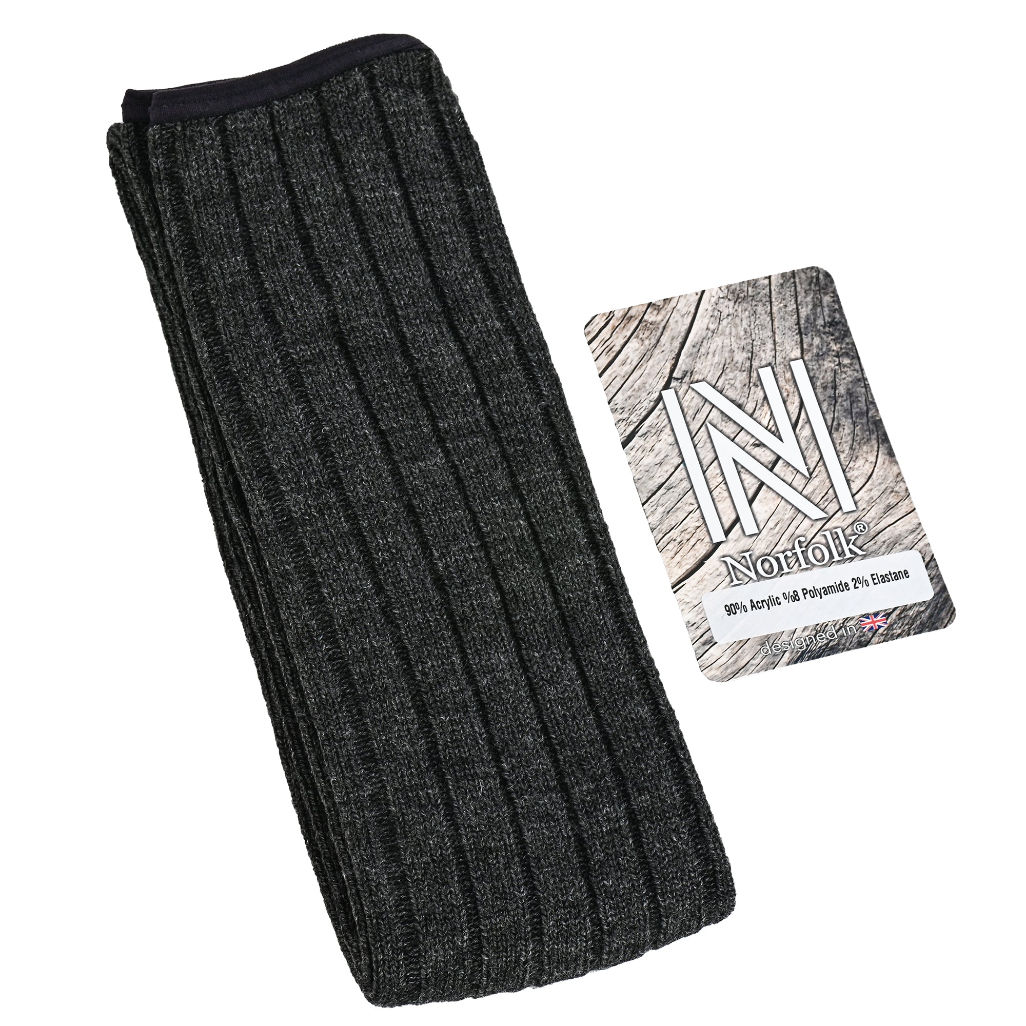 Amy Diz Üstü Yoga ve Pilates Çorabı Antrasit - 5