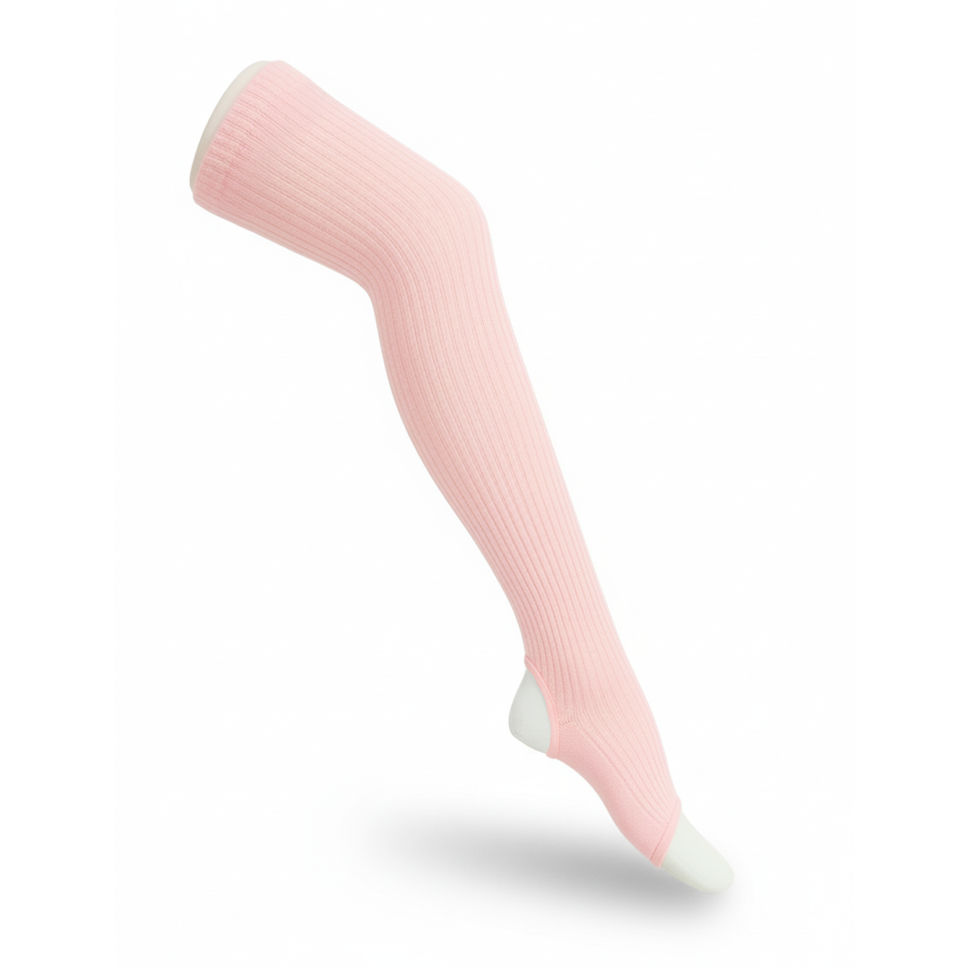 Amy Diz Üstü Yoga ve Pilates Çorabı Pembe