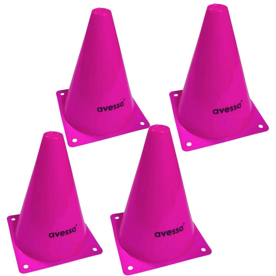 Antrenman Huni 18 cm 4'lü Set Pembe