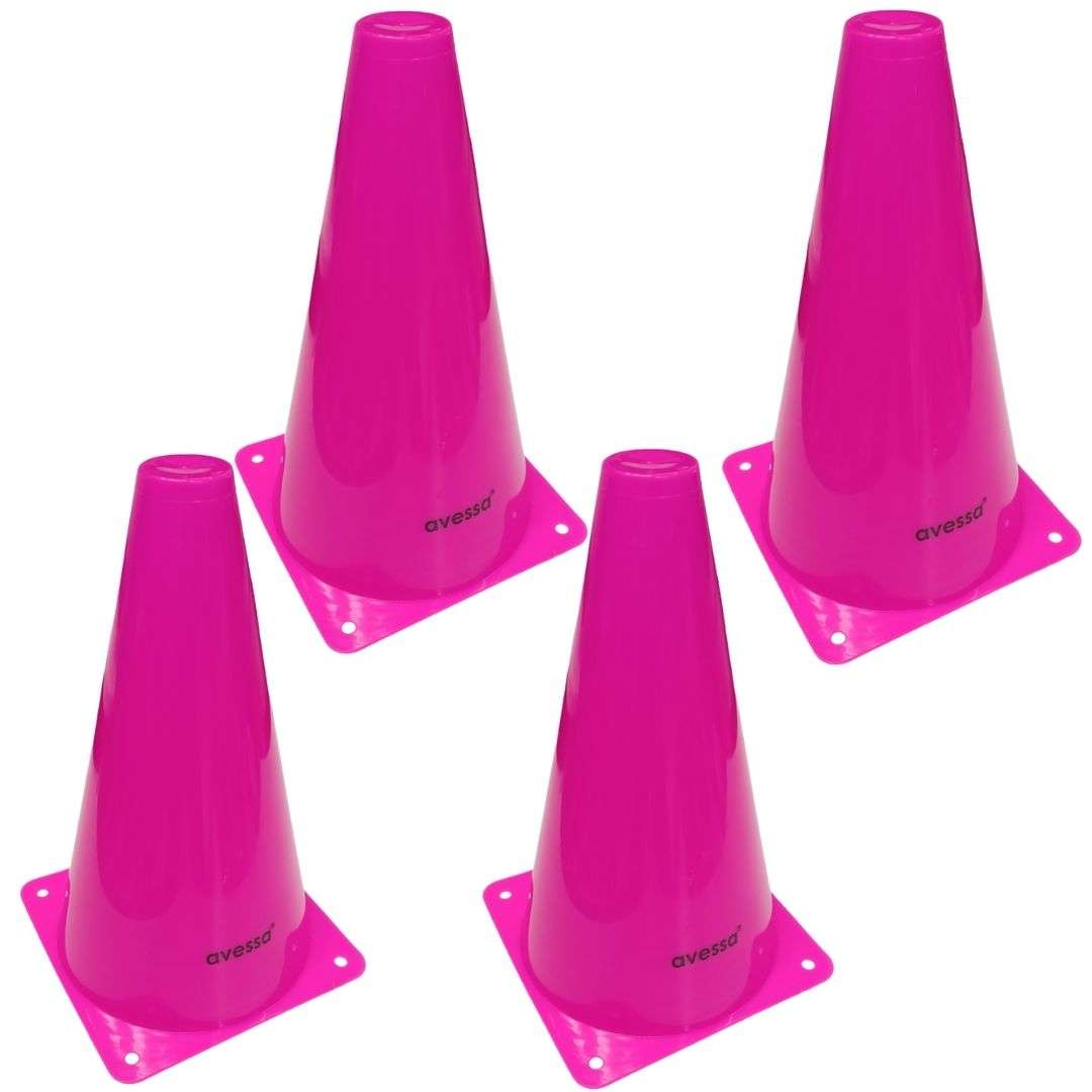Antrenman Huni 23 cm 4'lü Set Pembe