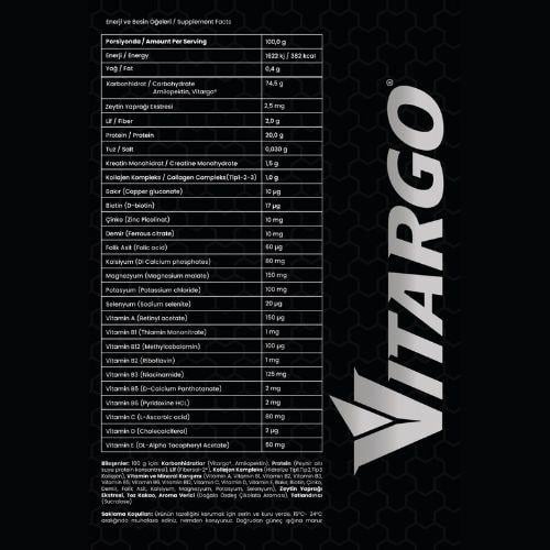 Army Of One Mass Stack + Vitargo Carbolader 1 Kg - 2
