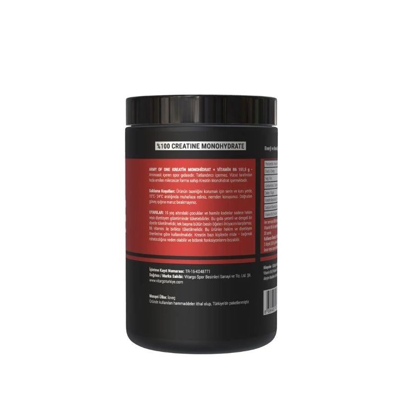 Army Of One Micronized Creatine 150 Gr - 3