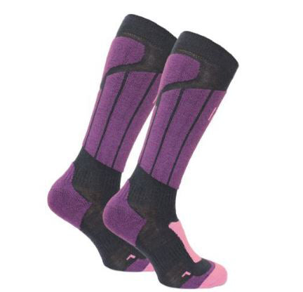 Aspen Termal Kayak ve Snowboard Çorabı Mor