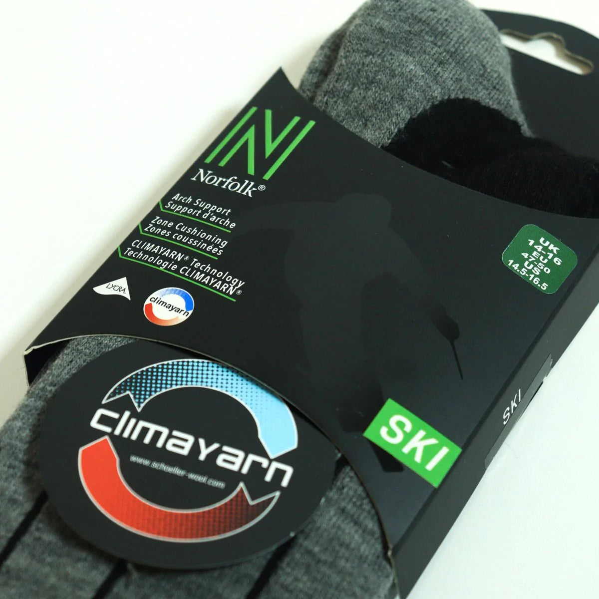 Aspen Termal Kayak ve Snowboard Çorabı Siyah - 3