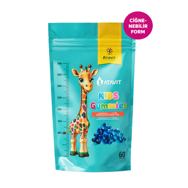 Atavit Kids L-Arjinin Multivitamin Gummies  60 Adet