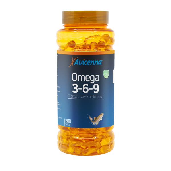 Avicenna Omega 3-6-9 Balık Yağı 200 Kapsül