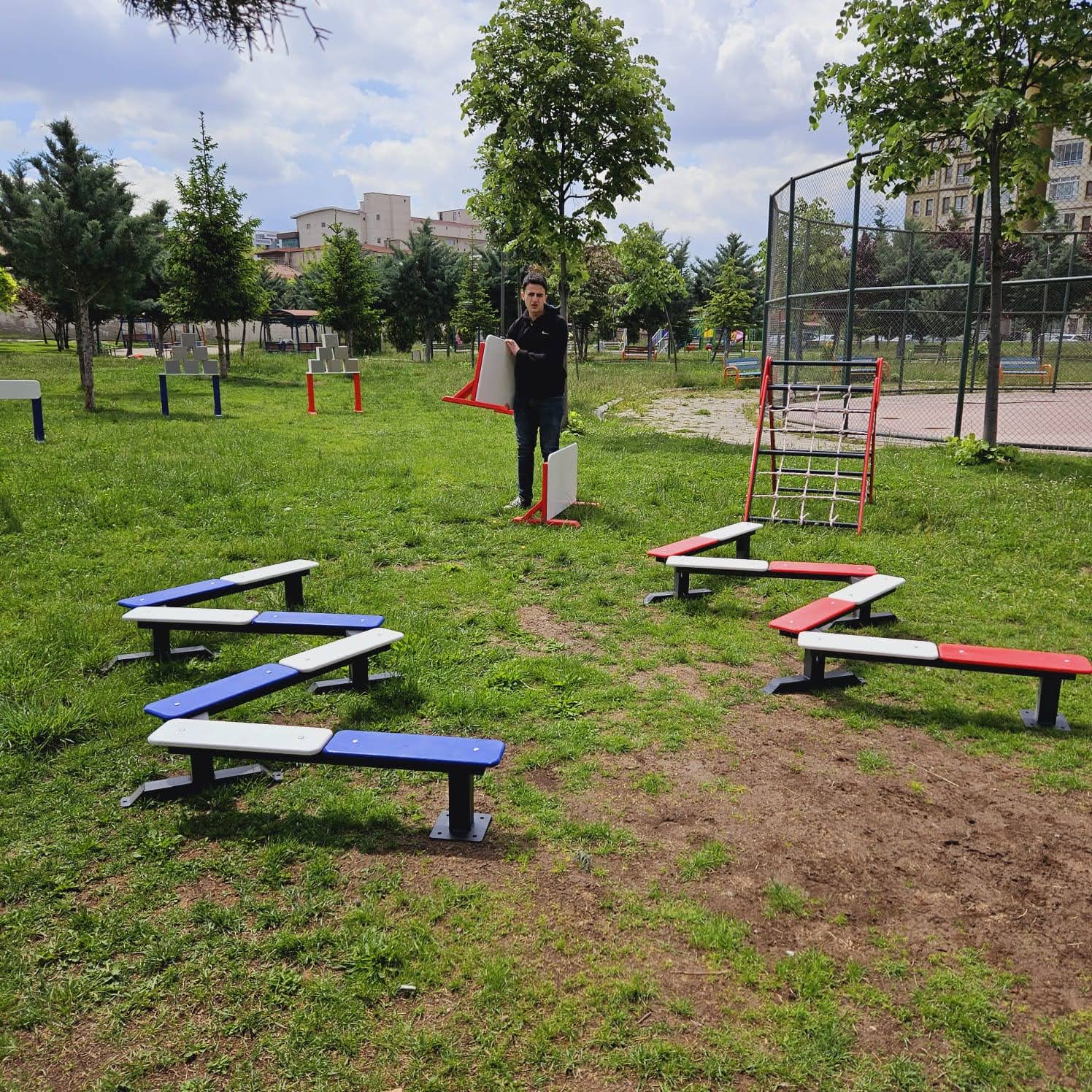 Bahçe Oyuncakları Zig-Zag Denge Parkuru - 3