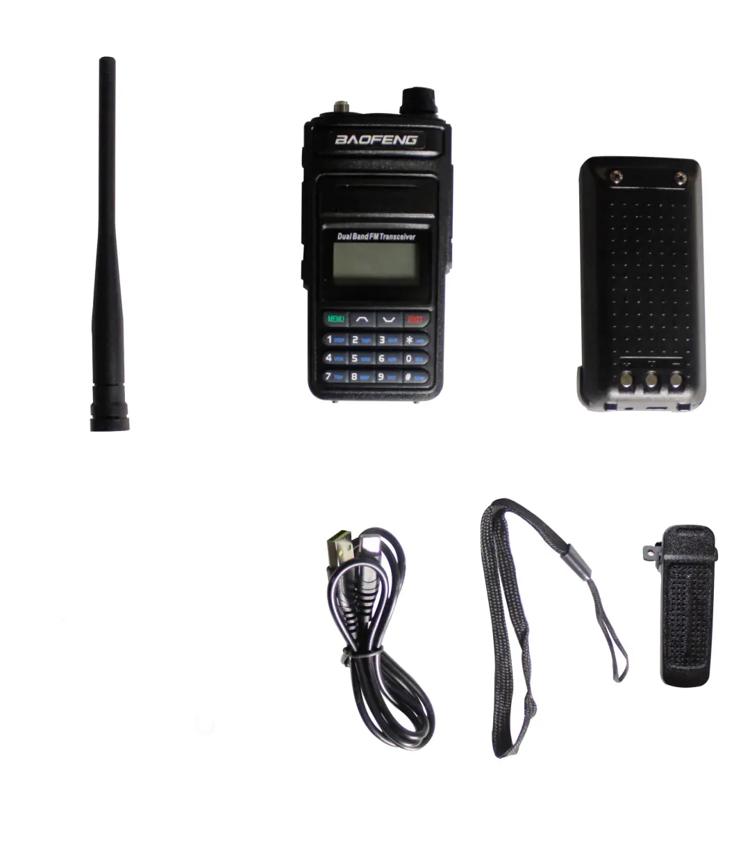 Baofeng P15UV Walkie Talkie Su Ve Toza Dayanıklı Telsiz - 4